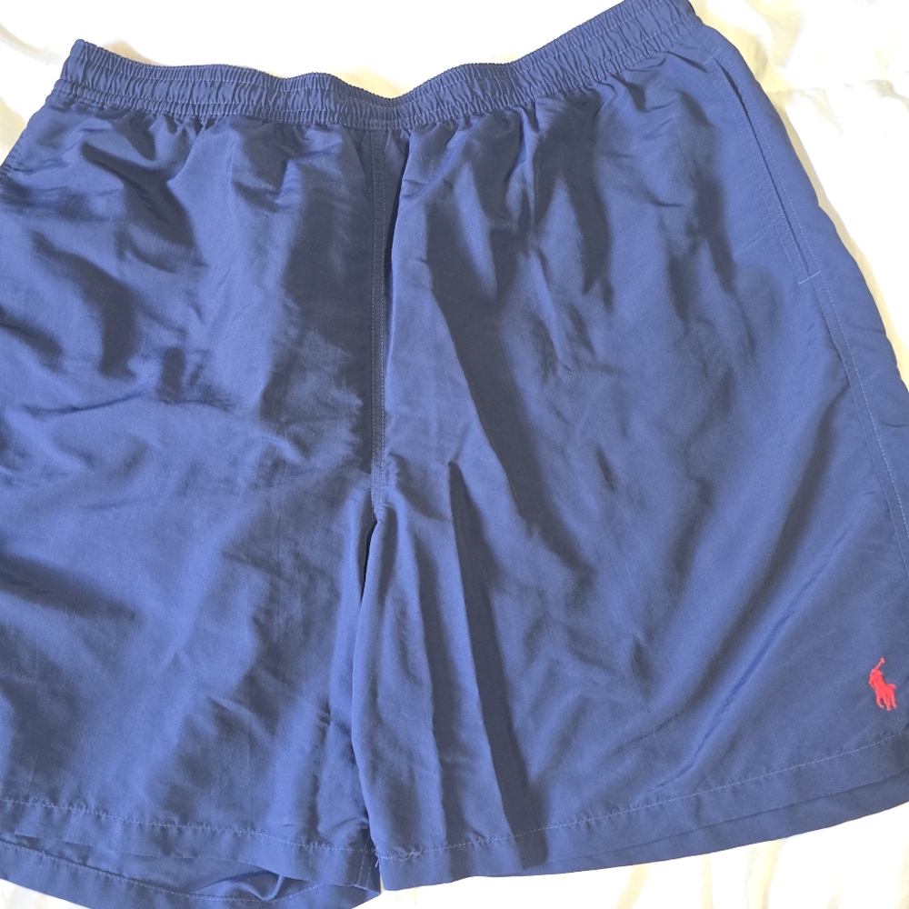 Polo Ralph Lauren Swim Trunks in Navy and Red 2XLT